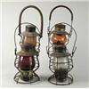 Image 1 : FOUR RAILROAD LANTERNS.