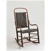 Image 1 : SHAKER STYLE BENT WOOD ROCKER.