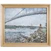 Image 1 : SAMUEL ROTHBORT (American, 1882-1971) BROOKLYN BRIDGE AND THE EAST RIVER.