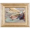 Image 1 : BERTHA MENZLER PEYTON (American, 1871-1947) "WHEN THE TIDE GOES OUT".