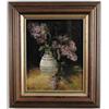 JAN C. VAN DER VEN (20th Century) STILL LIFE WITH LILACS.