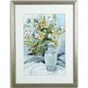 Image 1 : M.M. SZAFARZ (20th Century) STILL LIFE OF WILD FLOWERS AND VASE.
