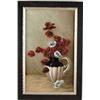 Image 1 : G.C. BACON (19th Century) STILL LIFE WITH POPPIES.
