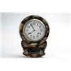 Image 1 : PAINTED AND STENCILED WALL CLOCK.