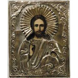 METAL OVERLAY RUSSIAN ICON.