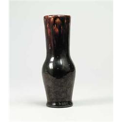 ROCKINGHAM GLAZE VASE.