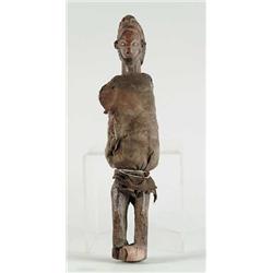 AFRICAN FIGURAL RATTLE.