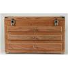 Image 1 : OAK TOOL CHEST.