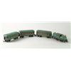 Image 1 : FOUR PIECE LIONEL O GAUGE TRAIN.