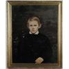 Image 1 : UNSIGNED (American, 19th Century) PORTRAIT OF A BOY.