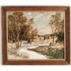 Image 1 : AFTER C. S. KAELIN (American, 1858-1929) WINTER LANDSCAPE.