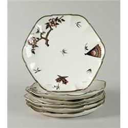6 PLATES BY GEORGE JONES & SONS.