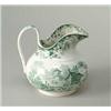 Image 1 : GREEN AND WHITE PITCHER BY MINTONS.