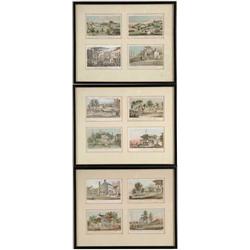 PRINTS OF NEW YORK CITY OLD LANDMARKS.