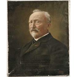 MARTIN JONAS (Danish, Early 20th Century) UNFRAMED PORTRAIT OF GENTLEMAN.