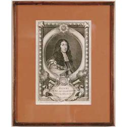 ENGRAVING "HENRY DUKE OF GLOCESTER".