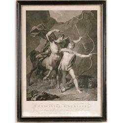 BERVIC (French, 18th/19th Century) MINATOUR AND ARCHER.