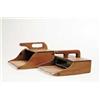 Image 1 : PAIR OF WOOD BLUEBERRY PICKERS.