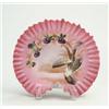 Image 1 : CASE GLASS DECORATED CANDY DISH.