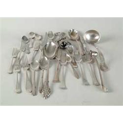 LOT OF 23 SILVER PLATED ITEMS.