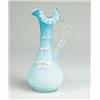 Image 1 : SATIN GLASS EWER.