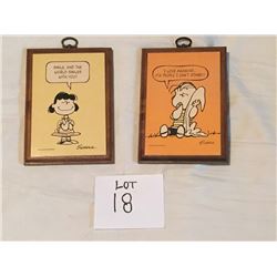Vintage Peanuts Character Pictures