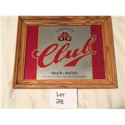 Vintage Beer Mirror