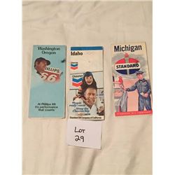 Vintage Oil Company Maps