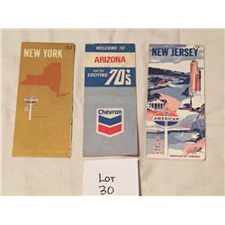 Vintage Oil Company Maps