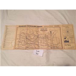 Early Sask Highway map