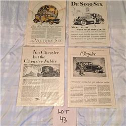 Vintage Auto Advertising
