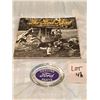 Image 1 : Vintage Ford Ashtray Ford Book