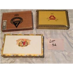 Vintage Cigar Boxes