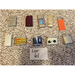 Vintage Lighter Cig Case & Money Clip