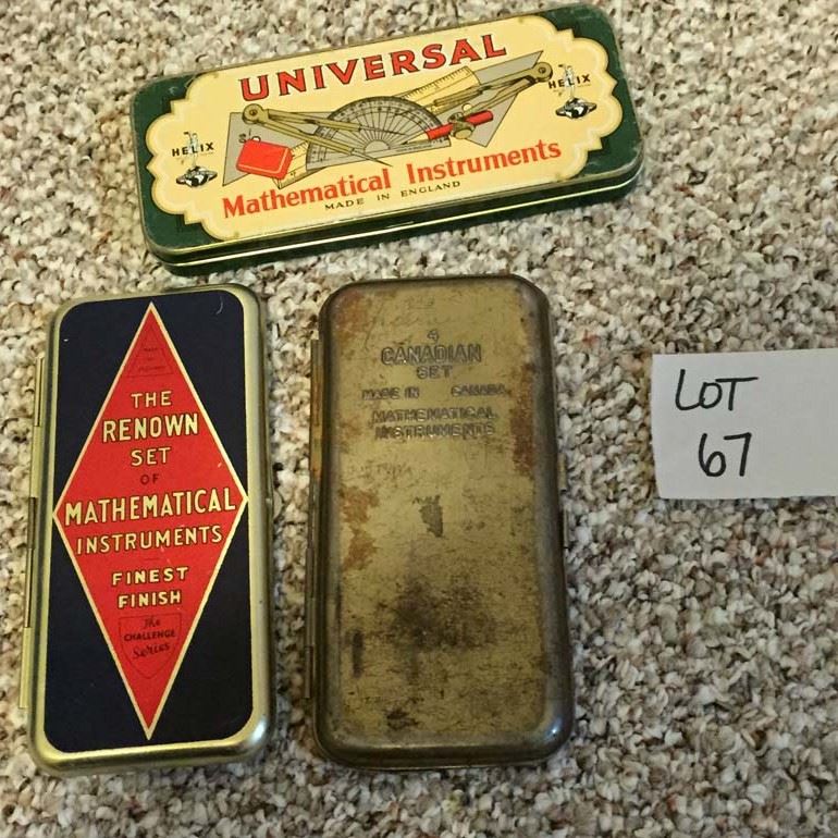 Math Cases Vintage Math Cases