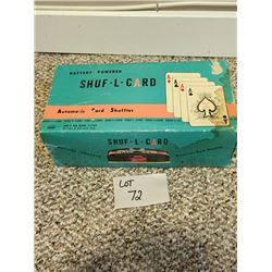Vintage Card Shuffler