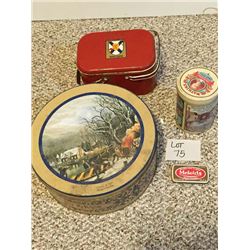 Vintage Tins