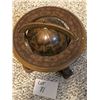 Image 1 : Vintage Old World Wooden Globe