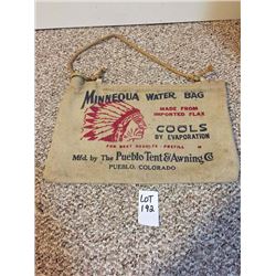 Vintage Water Bag