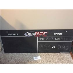 UDC Chalk Board Sign