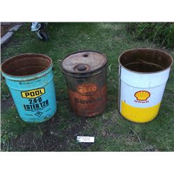 Vintage Oil Cans & Weed Killer