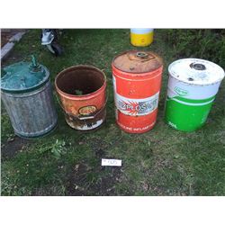 Vintage Oil & Gas Cans