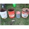 Image 1 : Vintage Oil & Gas Cans