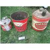 Image 1 : Vintage Oil &Gas Cans