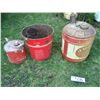 Image 4 : Vintage Oil &Gas Cans