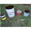 Image 2 : Vintage Oil & Gas Cans