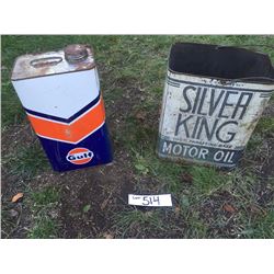 Vintage Oil Cans