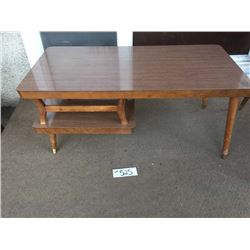 Vintage coffee table & end tables