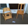 Image 1 : Vintage wood Potty & Chair
