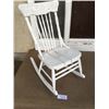 Image 1 : Antique distressed rocking chair